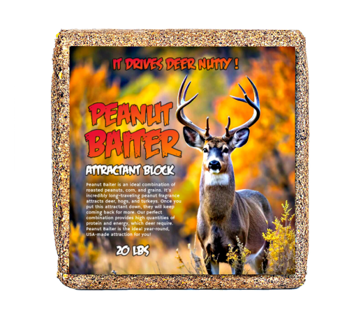 Peanut Baiter Game Attractant Block 20 LBS